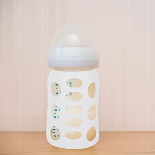 Тодмоми 4 парчиња Капак За Шише За Хранење Силиконски Ракави За Шишиња Заштитник За Шишиња Со Млеко Изолационен Капак За Шише