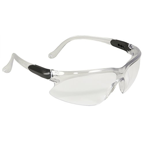 Безбедносна очила на Клеенгард Висио, економични очила, УВ заштита, анти-магла, јасни леќи, 3-точки за проширување на сребрени храмови, 12 пара