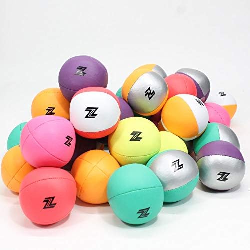 Zeekio Nova Juggling Ball Set - Tagn Bean Bean 4 Панел 120G топка - сет од 3 топки