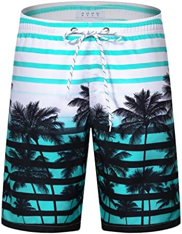 Bojin Mens Swim Tremks 9 Брзо суво истегнување шорцеви за пливање мрежи за капење костуми за пливање шорцеви од плажа со џебови