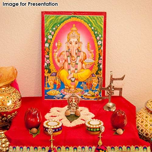 Ведиќ Ваани олтар Пуја крпа за хинду ганпати Поја, ритуали на пуџа, верски фестивали…