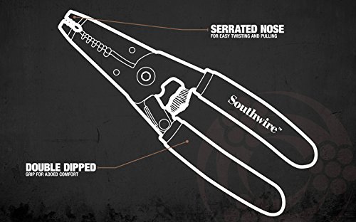 Southwire-58278140 Алатки &засилувач; Опрема S1018STR Жица Соголување Алатка, Жица Стриптизета и Жица Машина за 10-18 AGG Цврста