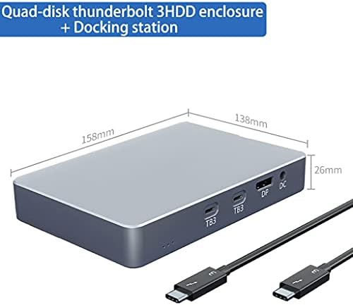 SAWQF M. 2 ДВОЕН Диск NVME HDD Комплет 3 Докинг Станица Тип C ДО USB 3.0 Хард Диск Кутија