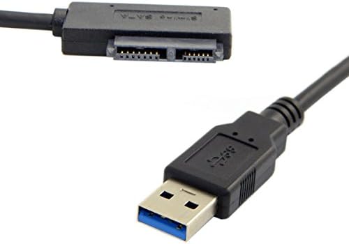 CABLECC USB 3.0 до 7+6 13pin Слимлајн Sata Адаптер Кабел За Лаптоп Цд ДВД Ром Оптички Диск