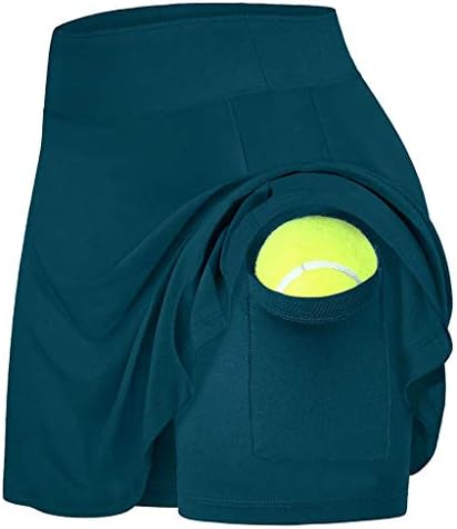 Тениско здолниште за дишење на лето за жени со џебови Атлетски голф Скортс здолништа шорцеви 2023 Нов тренинг што работи спорт