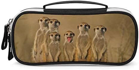 Африкански меркаат животински обичен лаптоп ранец ранец за рамо за рамо за раменици, пакет со џебови за жени жени