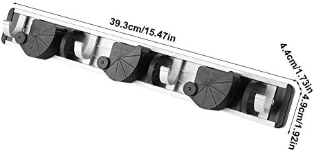 ФИЈО Џогер И Држач За Метла Монтиран На Ѕид, Држач За Метла За Организатор На Ѕид И Куки Алатка За Организатор На Тоалет Во