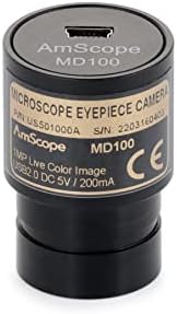 Amscope - 1MP USB 2.0 CMOS CMOS Digital Eyepiece Microcope Camera - MD100