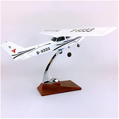 Модели на авиони Appliqe 1:60 Fit for Cessna 172 Skyhawk Model Base and Wheels Alloy Plane Collection Display Model Graphic Display