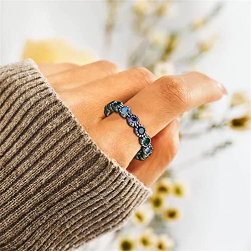 2023 година Нов женски прстен светло луксузен прстен за прстени за прстени за прстени за сестри за сестри