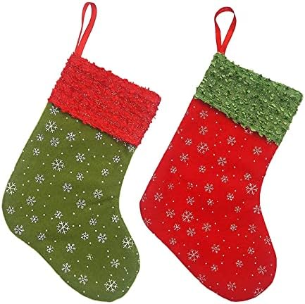 Орнамент за колибри Божиќни мали чорапи елка за елки за украси Божиќни чорапи за подароци за подароци