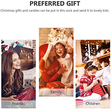 Подароци за подароци за елки за елки Абаодам, креативни санта за порибување торби за домашни додатоци што се користат за славење на Божиќ