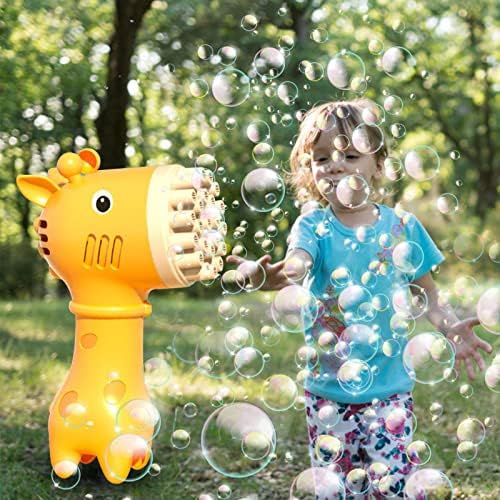 Детска машина за меурчиња - рачен личен вентилатор - меур вентилатор со светлина за свадбена роденденска забава градина во затворен