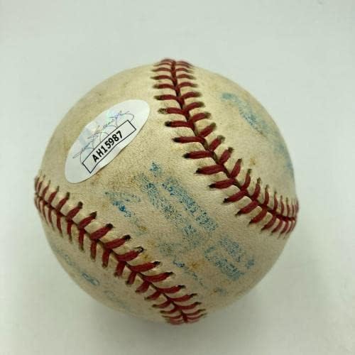 Мел „Главен“ потежок бејзбол потпишан испишан Американски лига Бејзбол JSA COA - НФЛ автограмираше разни предмети