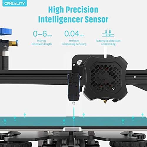 Нов Creality Ender 3 NEO 3D печатач со CR Touch Auto Bed Chit Комплет за целосна метална екструдерска платформа за печатење на стакло