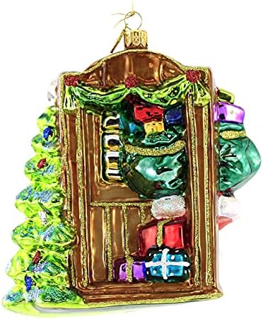 Гранд влез на Хурас, 6,25 , стакло, украс на Божиќната врата, украсни висечки украси, S330