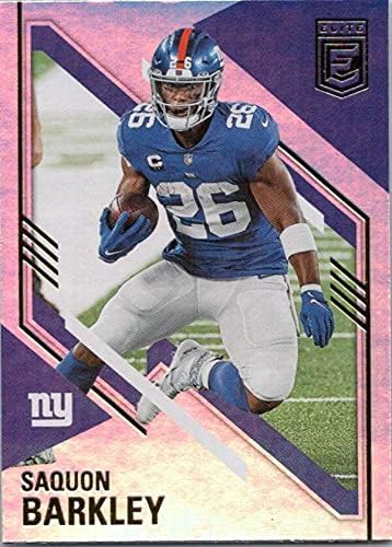 2021 Donruss Elite 33 Saquon Barkley NM+ -MT+ New York Giants Football