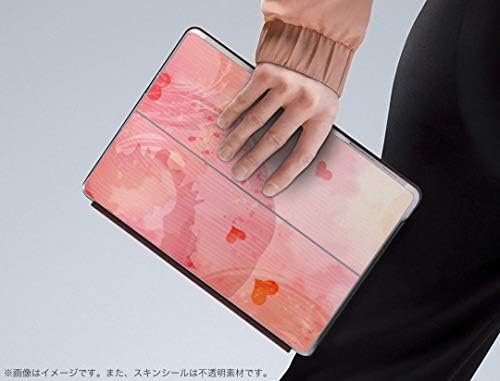 Покрив за декларации на Igsticker за Microsoft Surface Go/Go 2 Ultra Thin Protective Tode Skins Skins 001311 Pink Pink Heart