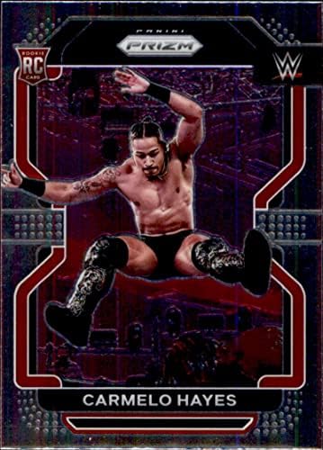 2022 Panini Prizm WWE 162 Carmelo Hayes NXT 2.0 картичка за тргување со борење