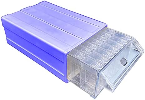 Фиока за складирање на дијамантско сликарство 22/35 компјутерски контејнери пластични организатори за складирање на занаети за