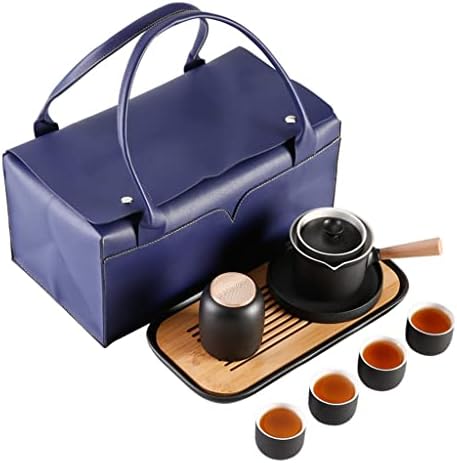 ZSEDP Кунг Фу чај сет дома дневна соба керамички сув пијалак сад за чај на отворено преносна торба за патување експресно чаша