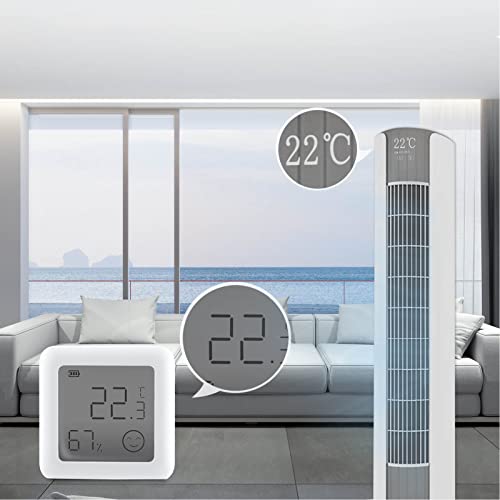 Внатрешен дигитален термометар хигрометар со собна температура мерач на температура на влажност на Bluetooth Сензор за влажност DC 2.4V - 3.3V