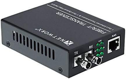 Конвертор на медиуми на Gigabit Ethernet Fiber - UTP до 1000Base -SX - ST Multimode, 5.