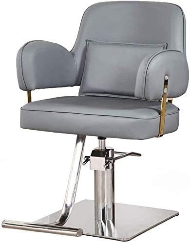 WFYW Класичен салон стол за стилист за коса од берберница, едноставен бербер стол, стол за стилисти за салон, тешка хидраулична