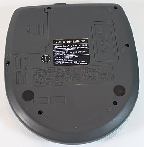 Lenoxx Sound Probramable Leical Compact Disc Player CD-50