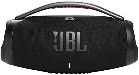 JBL Boombox 3-Пренослив Bluetooth Звучник Пакет со divvi! Заштитна Тврда Обвивка-Црна