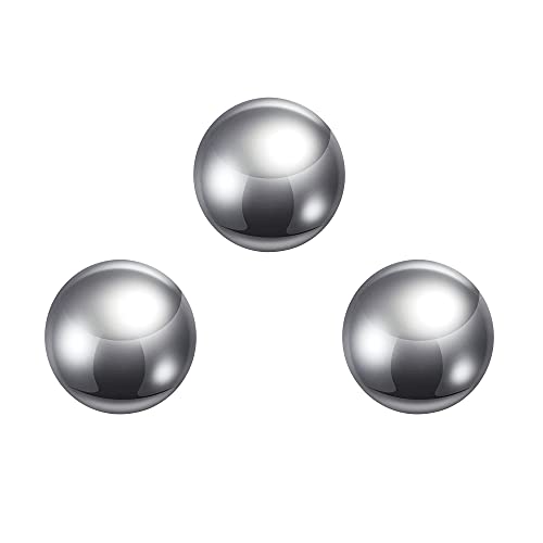 UXCELL 3PCS 7/8 304 топки од не'рѓосувачки челик G100 прецизност за клучници, лежишта