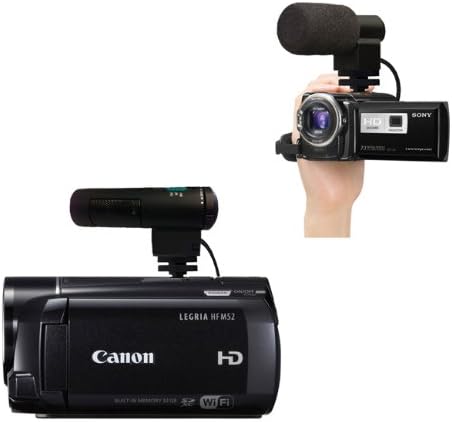 Дигитален NC стерео микрофон со шофершајбна за Canon Vixia HF R200