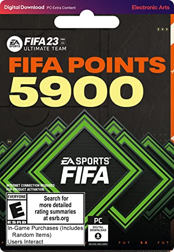 FIFA 23: 12000 Ultimate Team Points 99,99 УСД - компјутер [код за онлајн игра]