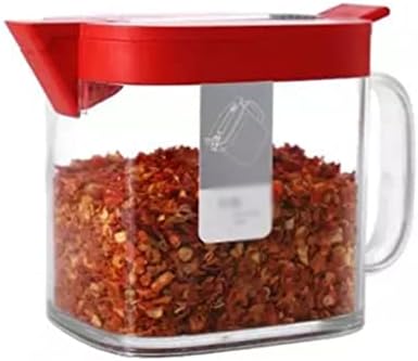PPGGZ Salt Shaker може да се измие автоматски, капакот за зачинети садови за зачинување на кутии за зачинување на контејнери за