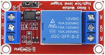 Кенид 1 Канал 5V 9V 12V 24V Штит на табла со модул со модул со OptoCoupler 12V Поддршка за високо и ниско ниво на активирање 1 парчиња