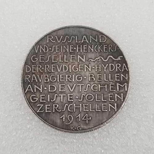 Антички занаети 1914 германска надворешна комеморативна монета сребрена долар колекција 2607
