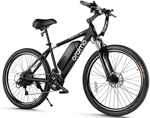 Електричен велосипед Ораимо за возрасни, надополнете се од 0- за 3 часа брзо полнење, UL овластен, 468Wh Li-јонска батерија, 350W Bafang