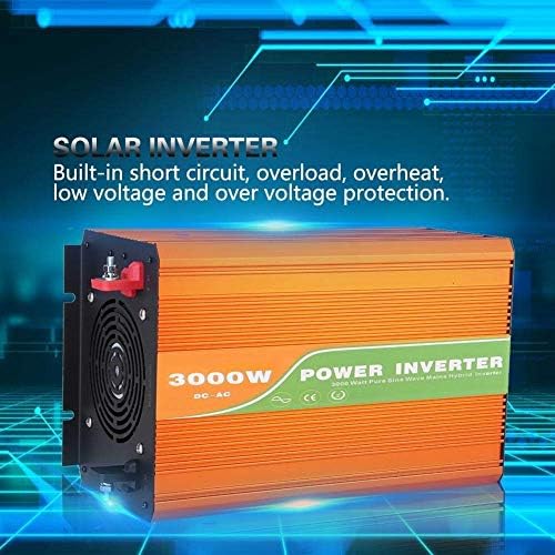 MET LCX 3000W CAR SORALER INVERTER, инвертер со висока фреквенција чист синусен бран 110V излезен напон со LCD екран и приклучок DC24V