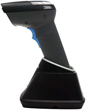Unitech America MS851B солиден 1Д ласерски баркод скенер, рачен безжичен Bluetooth, BT, USB, со лулка, за обработка на документи, мало, инвентар, производство, MS851-subb0c-SG
