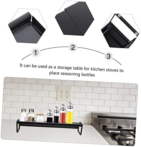 Luxshiny шпорет табла Сребрен држач за магнетно складирање за ладилница за метална заграда кујна за складирање на кујната, козметичка