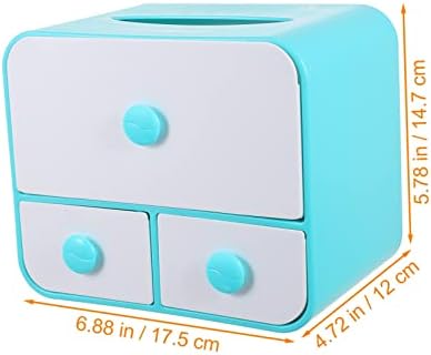 Вемун 1пц Кутија За Складирање Фиоки Фиоки За Складирање Пластична Кутија За Складирање Пластични Контејнери Кутија За Складирање Шминка