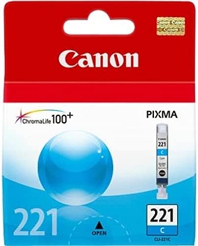 Canon CLI - 221 CYAN Компатибилен со iP4600/iP3600/iP4700, MP620/MP640/MP560, MP980/MP990,MX860, Mx870 Печатачи