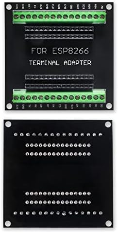 Melife 3 Pack ESP8266 Breakout Board GPIO 1 на 2 двослојни PCB табла за ESP8266 ESP-12E за Одбор за развој на NODEMCU