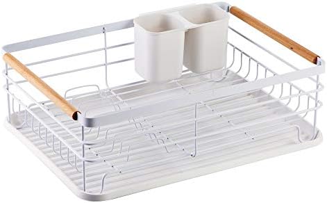 Jahh Ironелезно кујнски сад за сушење на садови за садови за складирање