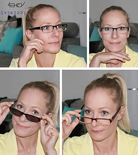 Eyekepper Заштедете 10% на комплет 5 пакувања класични очила за читање за мажи и 4 пакувања со два тони читатели +1,00