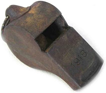 WW1 WHISTLE 1914 J HUDSON & CO TRENCH ARMY RFC RAF WWI ACME NO58 месинг на возраст