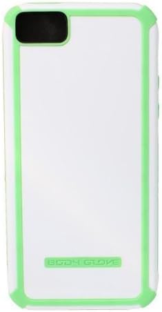 Темска ракавица 9312101 тактика за тактика за Apple iPhone 5 - бело/неонско зелено