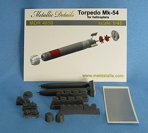 Метални детали MDR4850-1/48-Торпедо МК-54 за хеликоптери