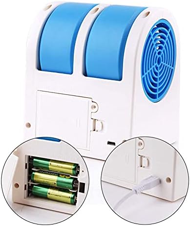 ЛИЛИЈАНГ - - ЛАДИЛНИЦИ ЗА Испарување USB Мини Ладилник За Воздух Dl Вентилатор За Климатизација Без Сечила Може Да Додаде Коцки Мраз